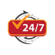 24/7 Hours Service